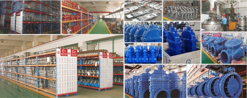 electric soft-seal flange gate valve workshop center electric soft-seal flange gate valve workshop center